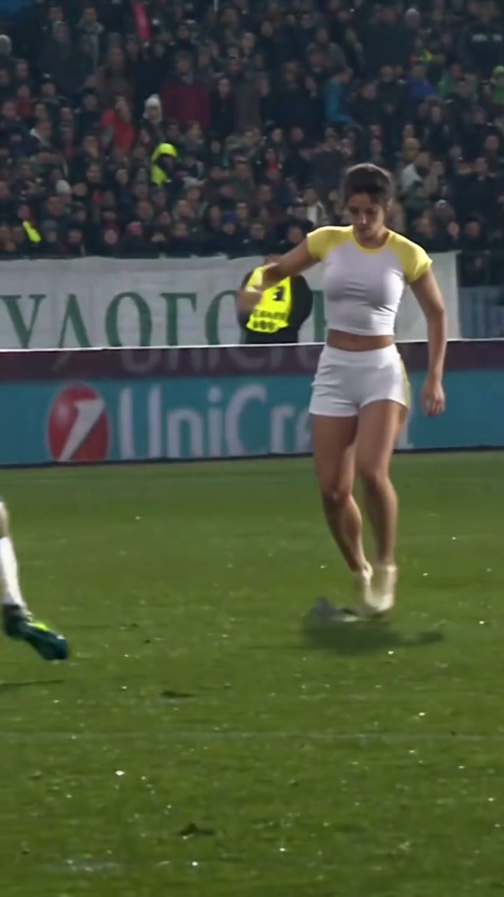 Poster frame from the AI-generated football video example
